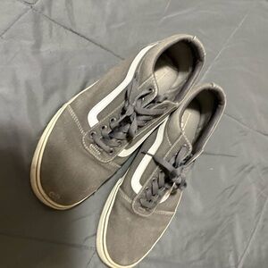 Vans Gray Canvas Men's Sneakers